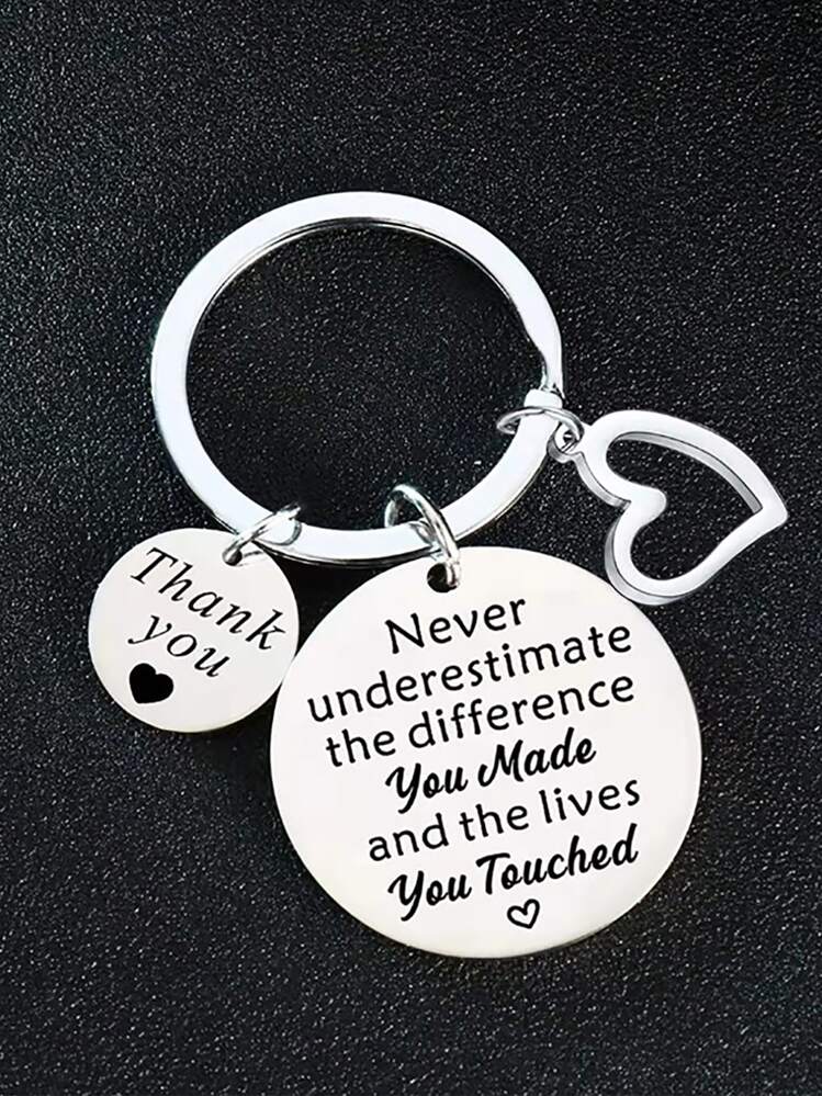 Regalo Portachiavi Personalizzato per Maestre e Insegnanti - Fine Anno