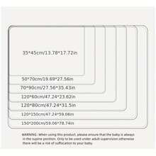 1 件装特大号儿童尿垫防水透气床垫适用于婴儿、月经期女孩 - 灰色 - 查看 3