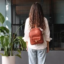 Mochila de moda para mujer con diseños exclusivos-HotFashion HOT SALE - Rojo - Ver 2