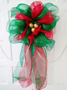 Christmas Themed Gold Mesh/Ribbon/Tulle/Plastic Netting Decorative Ribbon, 10 Yards/Roll Best Gifts Birthday