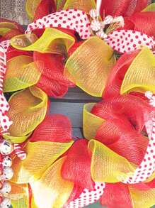 Christmas Themed Gold Mesh/Ribbon/Tulle/Plastic Netting Decorative Ribbon, 10 Yards/Roll Best Gifts Birthday