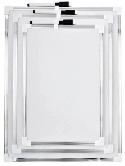 1個磁力白板,附標記磁鐵