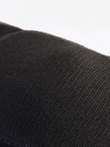 1對戶外運動健身舞蹈護膝適合女士,厚瑜伽保護裝置,保護齒輪適用於跳舞,跳躍和支撐 - 黑色 - 查看 4