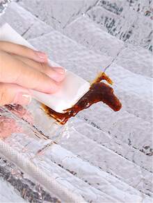 1pc Black Cartoon Duck Pattern Square Insulated Lunch Bag With Handle For Bento Box Storage, Large Capacity And Thickened - Black - View 5