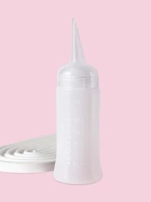 1入組美髮沙龍洗髮水瓶 - 白色 - 查看 1