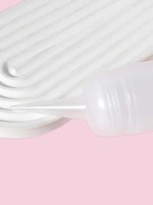 1入組美髮沙龍洗髮水瓶 - 白色 - 查看 3