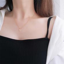 OMID 1 Miếng Đúng mốt S925 Bạc nguyên chất Tia chớp Thiết kế Pha lê Dát Xương quai xanh Chuỗi Thích hợp Đối với Của phụ nữ Mặc hàng ngày - vòng cổ - Xem 8