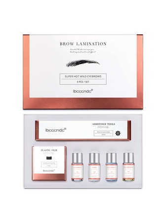 9-Piece Eyebrow Perm Kit For Long-Lasting Eyebrow Curling, A Must-Have Gift For Friends, Easy To Carry, Salon-Quality, And Reusable At Home (Be Careful To Prevent Allergies, Suitable For Experienced Consumers)