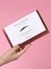 9pcs Eyebrow Makeup Kit - Long Lasting Salon-Like Eyebrow Shaping Tools, Convenient For Home Use (For Experienced Users Only, Avoid If Allergic)
