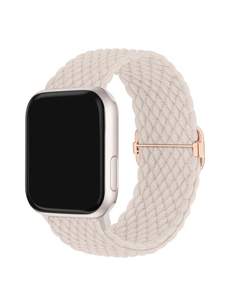 Braided Stretchy Solo Loop Compatible With 38mm 40mm 41mm 42mm 44mm 45mm 46mm 49mm For Women Men, Starlight Nylon Elastic Straps Wristbands Compatible With Ultra 2 Series 10 9 8 7 6 SE 5 4 3 2 1 As A Gift For Students Returning To School