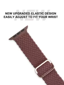 编织弹力单环表带，兼容 38mm、40mm、41mm、42mm、44mm、45mm、46mm、49mm 手表，男女通用；星空尼龙弹力表带，兼容 Ultra 2 系列、10、9、8、7、6、SE、5、4、3、2、1 型号，是返校学生的理想礼物。 - 淺灰紫 - 查看 4