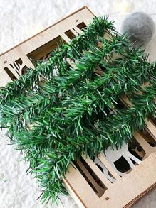 1 件圣诞红丝带配彩色羊毛毡花环树装饰最佳礼物 - 綠色 - 查看 7