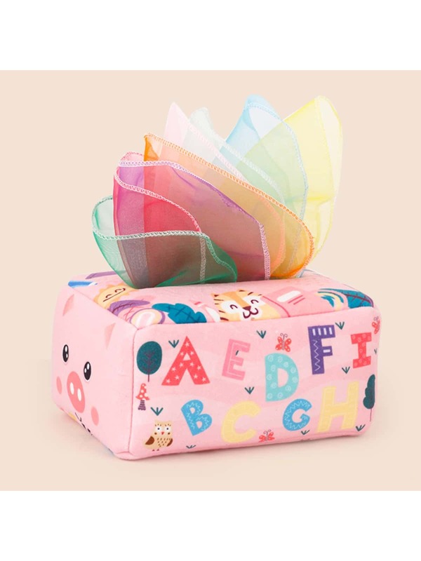 1 Box 13pcs Baby Tissue Paper Toys, Early Education Tear-Resistant Soft Paper Playsets, Christmas Gift