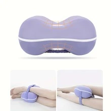 RUIZMAN 1個記憶泡沫腿枕,帶有膝蓋支撐,可緩解坐骨神經痛、背痛、髖痛、關節痛、膝痛,可拆卸並可清洗的孕婦套