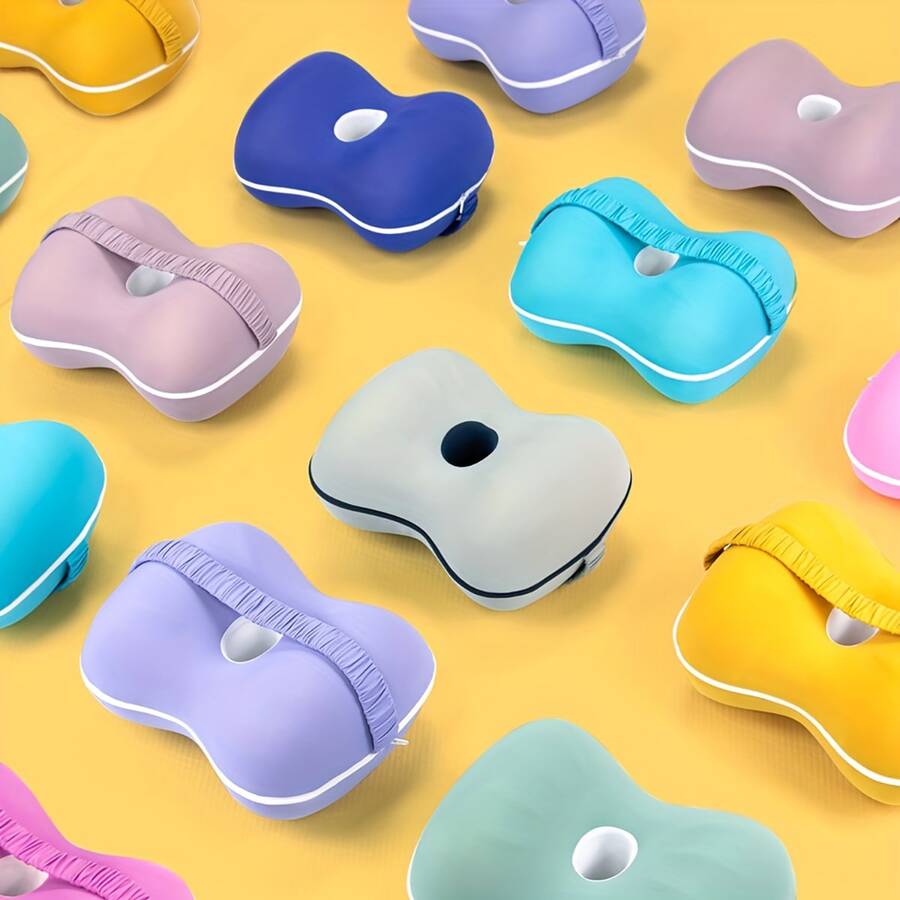 RUIZMAN 1個記憶泡沫腿枕,帶有膝蓋支撐,可緩解坐骨神經痛、背痛、髖痛、關節痛、膝痛,可拆卸並可清洗的孕婦套