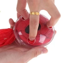 1 個便攜式可折疊旅行手提袋:圓盤可伸縮購物袋,可重複使用的雜貨購物和旅行整理!顏色隨機 - 彩色 - 查看 9