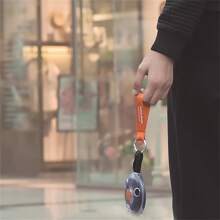 1 個便攜式可折疊旅行手提袋:圓盤可伸縮購物袋,可重複使用的雜貨購物和旅行整理!顏色隨機 - 彩色 - 查看 7