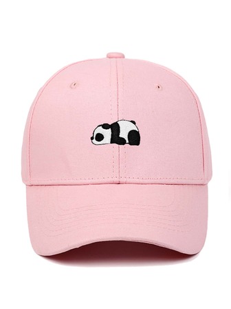 貓熊刺繡棒球帽,中性夏天戶外運動帽