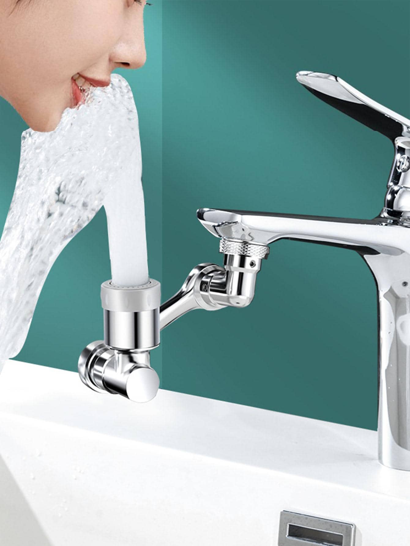 Rallonge Robinet Salle De Bain N-K - Pour Enfants Et Bébés - Installation Facile