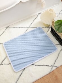 Pet Cat Litter Pad Rectangle-blue