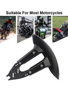 1PC Universal Motorcycle Rear Mudguard Fender Splash Guard Protection Mud Flaps ATV Motocross Motorbike Dirt Pit Bike Accessories - Black - View 7