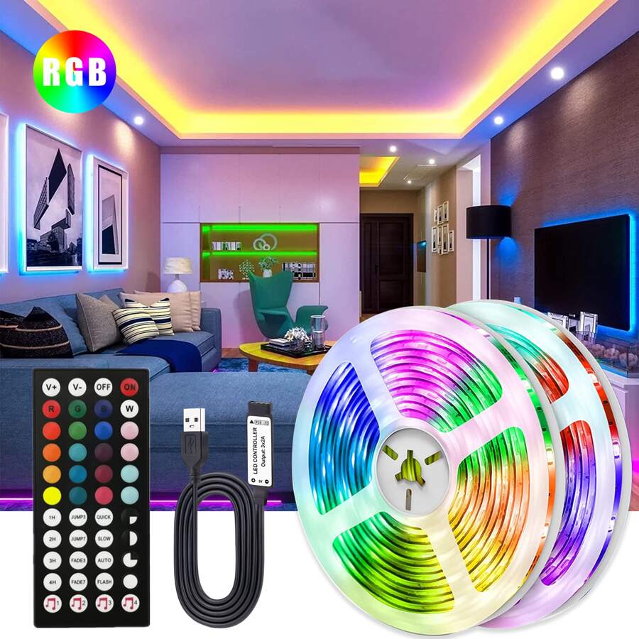 1pc 5v 44 Keys Music Control Led Light Strip
