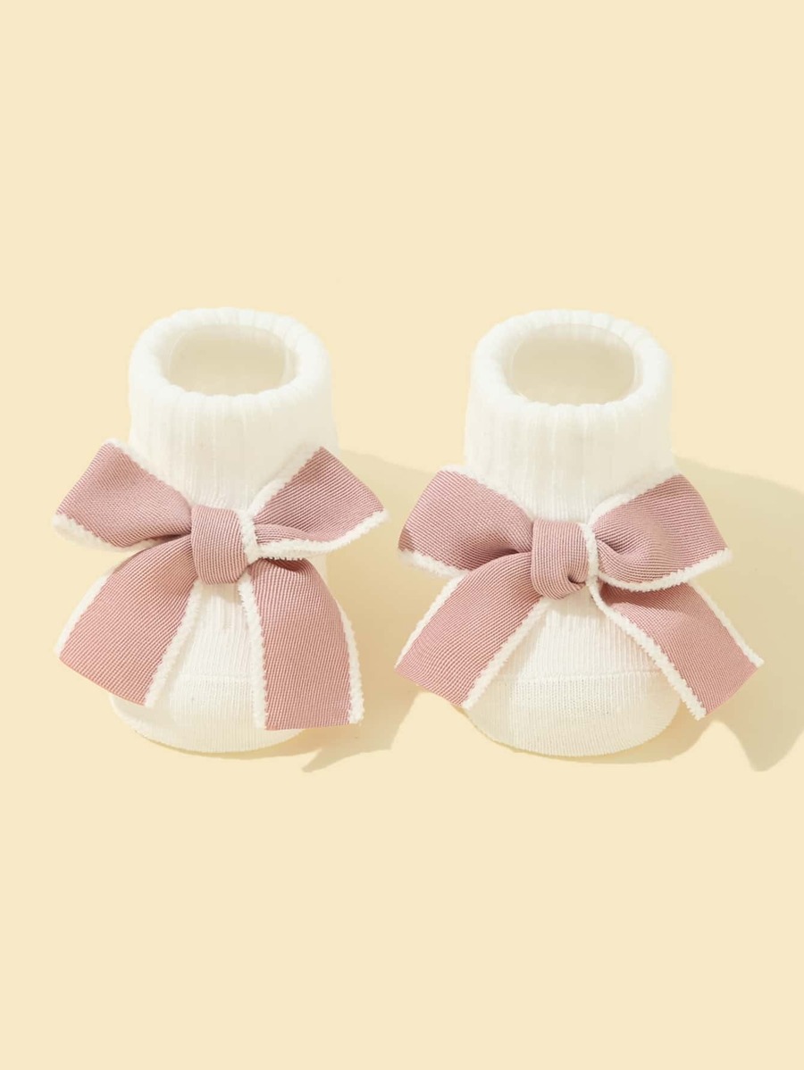 嬰兒 & 兒童襪子 - 白色 - 查看 1