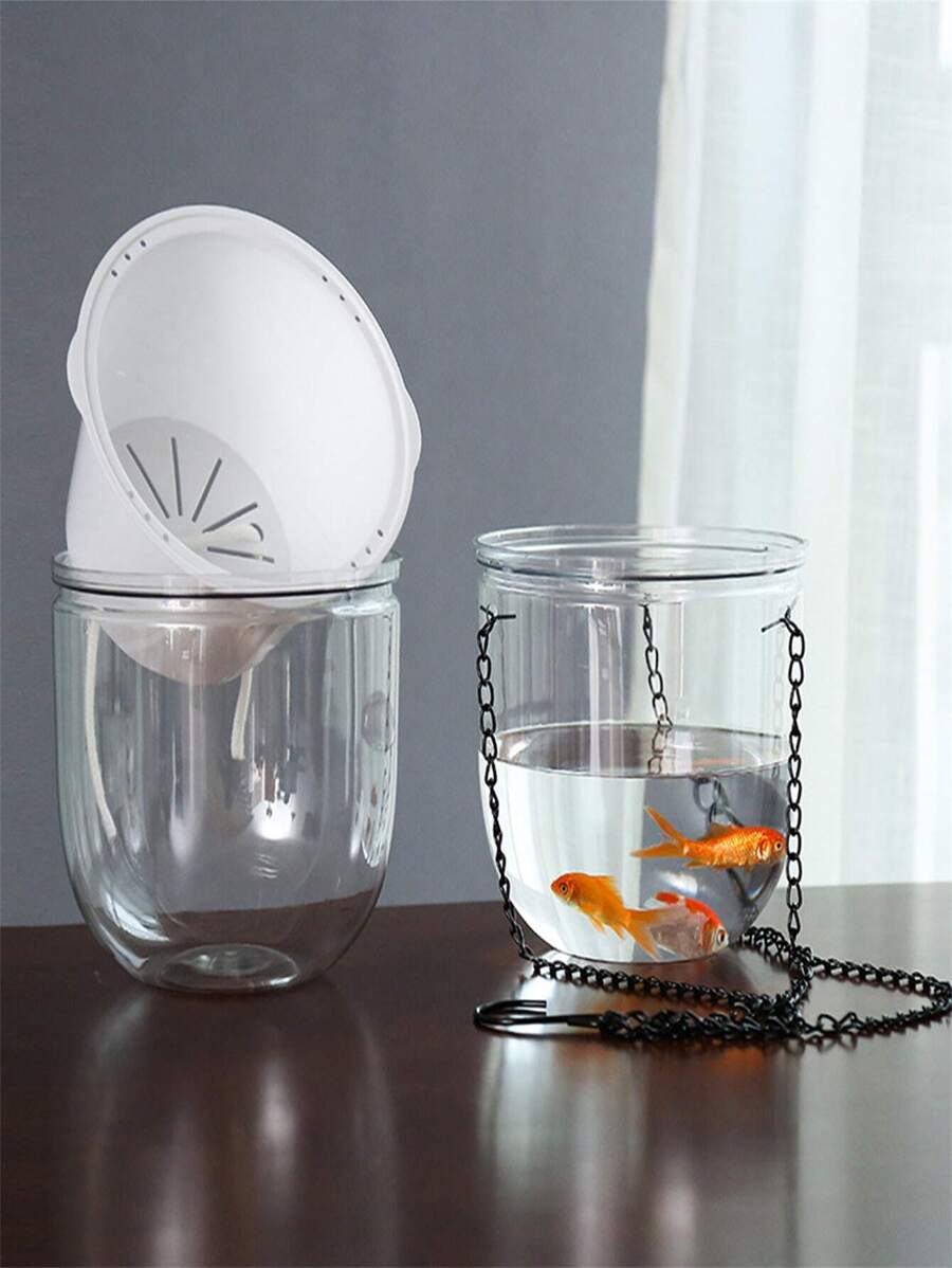 2 Packs Indoor Flower Pots, Self Watering Planters with Drainage Holes and Water Storage Plus for Indoor & Outdoor Plants, Succulent, Flower - White - View 1