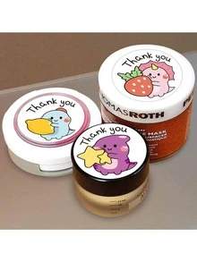 300 Phim hoạt hình động vật Mẫu Phong kín Hình dán - Nhiều màu - Xem 3