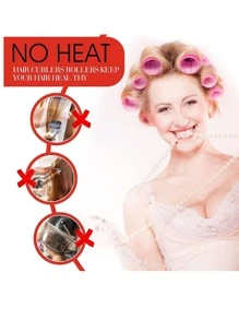 25 件自粘卷发滚筒和夹子套装，含 12 个卷发器自握式卷发滚筒和 12 个鳄鱼发夹卷发滚筒，带卷发夹和梳子、沙龙美发卷发器、DIY 发型、卷发器、无热卷发、卷发器、理发沙龙美发产品和配件美容旅行必需品、返校、旅行度假必需品、女士发饰、卷发器、卷发刷、滚筒、卷发产品、卷发器、卷发滚筒、卷发、卷发工具、卷发滚筒、头发、卷发滚筒、卷发、无热卷发、无热卷发、卷发器、理发师、美发工具、美发产品、发饰、卷发器、理发配件、旅行、滚筒、美发用品、发饰、卷发产品、卷发器头发、美发设备、配件、卷发器、卷发工具、卷发器、圣诞节、理发店、卷发器、理发配件、发饰、卷发器、美发