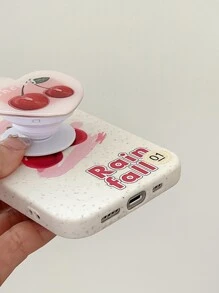 Funda para móvil con patrón de cereza - Multicolor - Ver 2