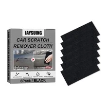 Car Scratch Repair Cloth Nano Sparkle Cloth For Car Scratch, Water Stain Removal, Scratches Maintenance - Black - View 6