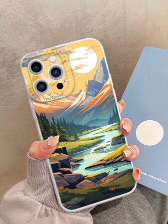 Scenery Tpu Phone Case Compatible With Apple Iphones