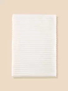 1pc Solid Color Striped Coral Fleece Baby Swaddle Blanket Love Valentine