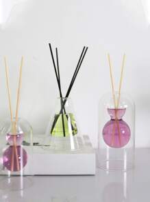 1入組雙層玻璃花瓶香薰瓶家庭裝飾房間裝飾現代婚禮裝飾水培花盆玻璃容器工藝裝飾物 - 無色 - 查看 8