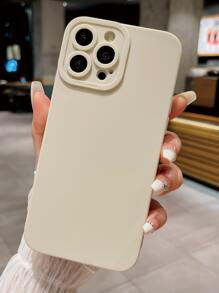 Huse de bază pentru telefon Husă simplă pentru telefon - Bej - Vizualizare 1