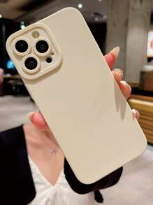 Huse de bază pentru telefon Husă simplă pentru telefon - Bej - Vizualizare 3