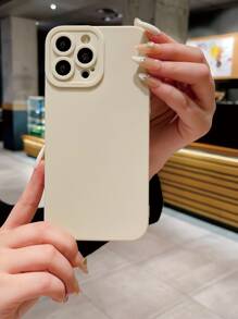 Huse de bază pentru telefon Husă simplă pentru telefon - Bej - Vizualizare 4