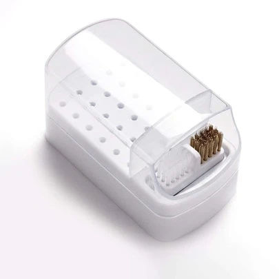 Bộ sắp xếp đầu khoan và sơn móng tay 2 trong 1 & 1 bộ sắp xếp đồ trang điểm chống bụi & bộ sắp xếp máy khoan móng tay di động kèm cọ vệ sinh & bộ sắp xếp đầu sơn móng tay 30 lỗ & bộ sắp xếp dụng cụ làm móng, đồ dùng làm móng, dụng cụ làm móng, dụng cụ làm móng, trở lại trường, móng tay, dụng cụ làm móng để nhấn móng tay