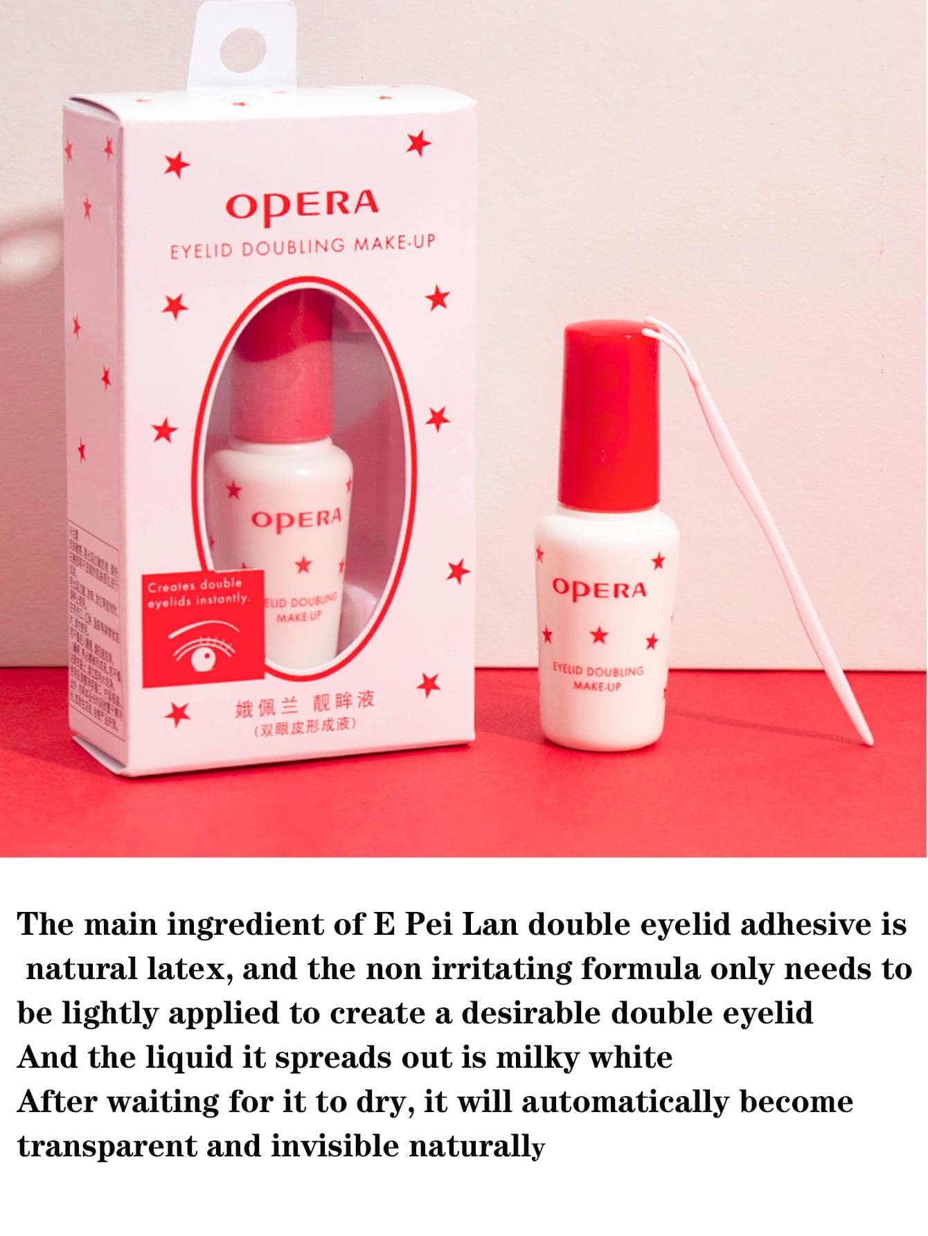 Lash Glue for Lash Clusters Waterproof Cluster Lash Glue Silicone Tip