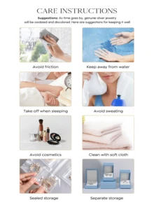 1 Máy Tính Đơn Giản & Cá Tính Lấp Lánh Đuôi Phượng Hoàng Dây Chuyền Vòng Tay Bạc Cho Nữ Ngày Lễ - Bạc - Xem 7