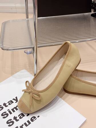 平底蝴蝶結法語紅色的芭蕾舞鞋,一腳蹬駕駛鞋,樂福鞋,大尺寸女性鞋41-43