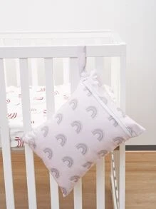 3PCS Waterproof Nappy Changing Storage Wet Dry Bag - Multicolor - View 3