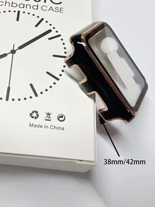 Apple Watch Protective Case, All-Around Protection Cover Compatible With Apple Watch - Black - View 5