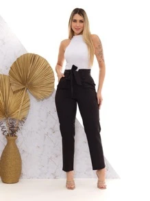 Women Pants - màu đen - Xem 3
