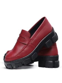 Women Wedges & Flatform - 紅木色 - 查看 4