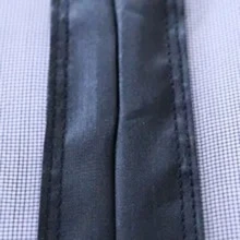 1入組磁力門網蚊帳,可自動關閉不可見網眼,適用於廚房室內客廳 - 黑色 - 查看 4