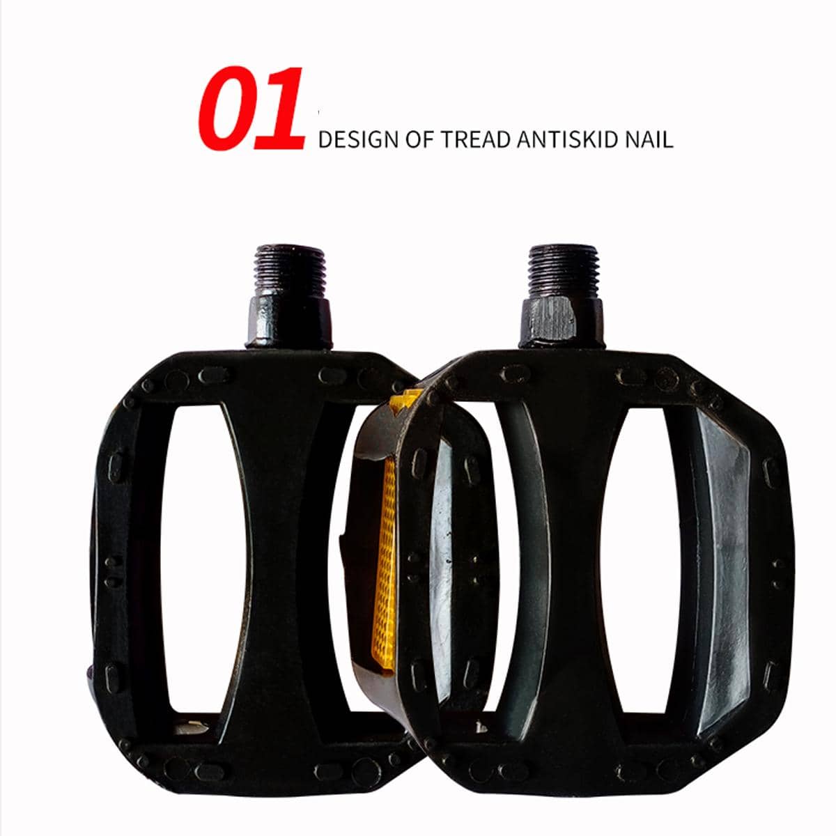 Bicycle Foot Rest Rear Seat Pedal, Folding Mount Stand Mountain Bike