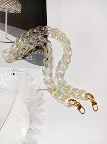 1pc Acrylic Bag Shoulder Strap - Clear - View 3