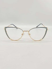 Women's Eyeglass Frames - Màu xanh lam - Xem 2